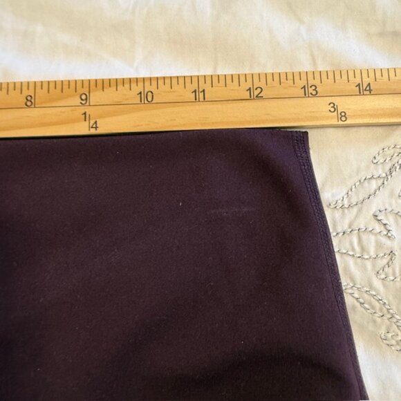 Yogalicious Lux Purple Hi-Rise Elastic Free Waistband Yoga Pants Leggings Sz M - Picture 9 of 11